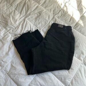 Black Denim Lee Jeans Size 22W Medium